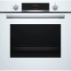 Four électrique encastrable air pulsé 3D+ - Nettoyage Ecoclean - BOSCH - HBA553BV0 - Blanc - 71 L - Classe A