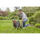 GARDENA Dévidoir CleverRoll taille L  Longueur max 100m  Adapté grand jardin  Livré seul sans kit  Garantie 5 ans (18520-20)