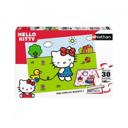 Puzzle 30 p - Hello Kitty au jardin