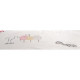 NOUKIE'S Amy et Zoé Tour de lit - 40 x 56 x 10 cm  Blanc a pois/Rose