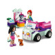 LEGO 4+ Friends 41439 La Voiture de Toilettage pour Chat avec les Mini Poupées et les Chattons, Jouet pour Enfant 4 ans et plus