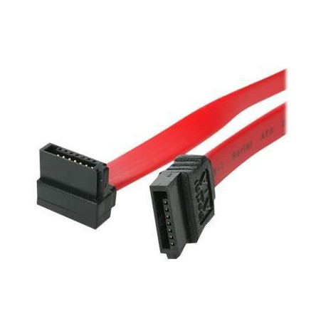 Câble SATA a angle droit de 20 cm - Câble SATA a angle droit de 20 cm - Cordon Serial ATA coudé - SATA8RA1