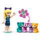 LEGO Friends 41665 Le cube chat de Stéphanie, Cadeau Fille et Garçon 6 ans, Figurines Animaux, Jouet de Collection