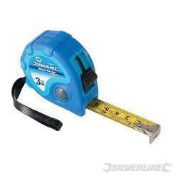 SILVERLINE Metre ruban Measure Mate