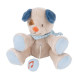 NATTOU Mini-peluche musicale Jim le chien - 100% polyester - 20 cm - Des la naissance