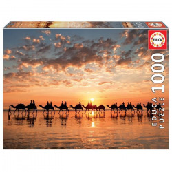 EDUCA - Puzzle - 1000 CRÉPUSCULE DORÉ A CABLE BEACH, AUSTRALIE