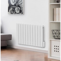 Radiateur électrique fixe a inertie fluide 1800W OCEANIC Agate - Norme NF - Fabrication Italienne