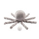 NATTOU Pieuvre musicale Lapidou - 23 cm - 100% polyester - Gris