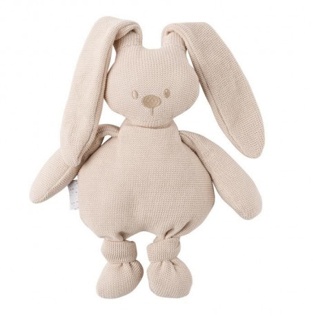 NATTOU Peluche tricot Octopus - En coton - Beige