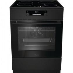 HISENSE HI65222BB Cuisiniere table induction - 4 foyers dont 2 bridgeables - four électrique - catalyse - 71L - Classe A