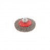 SILVERLINE Brosse biseautée fils d'acier inox