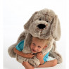 GIPSY - Peluche Chien Flatoutou 50 cm Gris - 070088