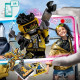 LEGO 43107 VIDIYO Hiphop Robot BeatBox Créateur de Clip Vidéo Musique, Jouet Musical, Appli Set de Réalité Augmentée avec Fi…