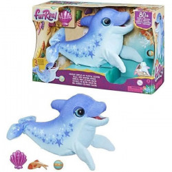 FURREAL FRIENDS - Mon dauphin joyeux - peluche interactive - animal électronique - plus de 80 sons et réactions - des 4 ans