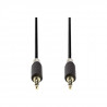 NEDIS Stereo Audio Cable - 3.5 mm Male  -  3.5 mm Male - 1.0 m - Anthracite