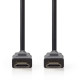 NEDIS Ultra High Speed HDMI Cable - HDMI Connector - HDMI Connector - 2.00 m - Noir