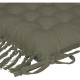 MACRA Galette de chaise - 40 x 40 cm - Vert kaki