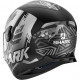 SHARK Casque moto Intégral Skwal 2.2 Noxxys + Cagoule - Noir et blanc