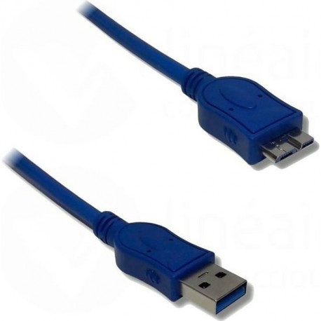 Câble USB 3.0 A mâle / Micro B mâle