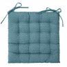 Galette de chaise Otto Can 38 x 38 cm - Bleu