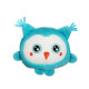 GIPSY TOYS Squishimals 10 cm chouette bleue Hooty