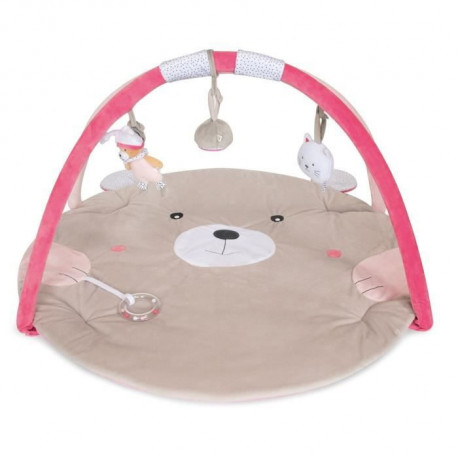 BABY NAT' Brioche et Polochon - Tapis d'éveil Brioche