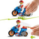 LEGO 60298 City Stuntz La Moto de Cascade Fusée, Moto a Rétrofriction Jouet pour Enfant des 5 ans avec Figurine Rocket Racer