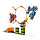 LEGO 60299 City Stuntz Le Spectacle des Cascadeurs, Motos a Rétrofriction, Cercle de feu, Figurine Duke DeTain