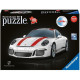 PORSCHE Puzzle 3D 911 R - Ravensburger - Véhicule 108 pieces - sans colle - Des 8 ans