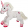 GIPSY Peluche Licorne Féerique Rose 42 cm