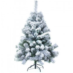 CP INTERNATIONAL Sapin de Noël Apen - 488 branches - H.180 cm - Blanc