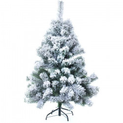 CP INTERNATIONAL Sapin de Noël Aspen - 780 branches - H.210 cm - Blanc