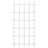 NATURE Treillis métallique en acier galvanisé plastifié vert - H145x72,5 cm