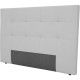 Tete de lit 185 x 120 cm - Simili Blanc - Pour couchage 140 / 160 ou 180 - HERA