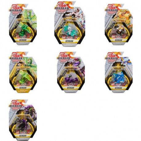 BAKUGAN GEOGAN RISING - PACK 1 GEOGAN SAISON 3 - 6059850 - Bille Bakugan Avec 2 BakuCores Et 3 Cartes Collection - Modele alé…
