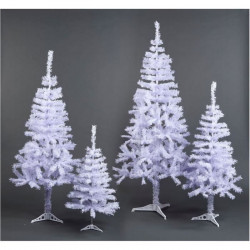 CP INTERNATIONAL Sapin de Noël Canadien - 270 branches - 150 cm - Blanc