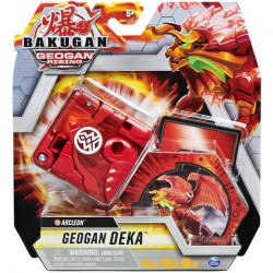 BAKUGAN GEOGAN RISING - PACK 1 GEOGAN DEKA SAISON 3 - 6059974 - Bille Bakugan Avec 1 tuile Deka et 1 carte - Modele aléatoire