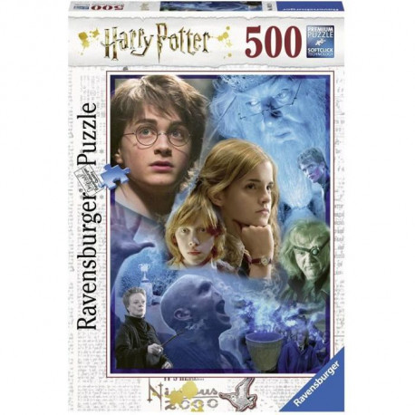 HARRY POTTER Puzzle 500 pieces - Harry Potter a Poudlard - Ravensburger - Puzzle adultes - Des 12 ans