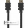 NEDIS High Speed HDMI Cable with Ethernet  -  HDMI Connector - HDMI Connector  -  15 m  -  Noir