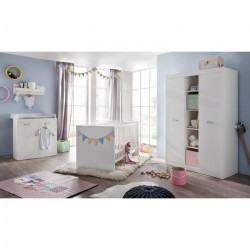 TREND TEAM Chambre RONJA : lit + armoire + commode