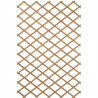 Nature Treillis de jardin 100 x 300 cm Bois Marron