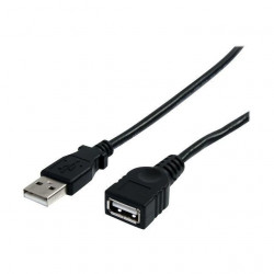 Câble d'extension USB 2.0 A vers A de 90 cm - M/F - Rallonge USB - M/F - USBEXTAA3BK