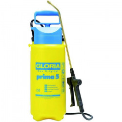 GLORIA -  Prima 5 - Pulvérisateur a pression de 5L avec lance et buse laiton