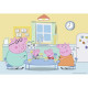 PEPPA PIG Puzzles 2x12 pieces - A la maison - Ravensburger - Lot de puzzles enfant - Des 3 ans