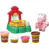 PLAY-DOH - Animal Crew - Pigsley Cochons farceurs avec jeu de ferme et 4 Pots de pâte PLAY-DOH - atoxique de différentes coul…