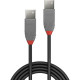 LINDY Câble USB 2.0 type A / A - Anthra Line - 1m
