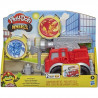 PLAY-DOH - Wheels - Mon premier camion de pompier avec 2 Pots de pâte a modeler atoxique - pour enfants - des 3 ans
