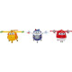 SUPER WINGS  COFFRET TRANSFORMING x3  Avions Jouets Transformables et Figurines Robots Jouets Enfant  Robots Transformable…