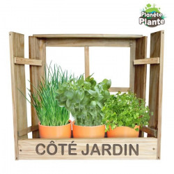 MGM Fenetre Jardiniere avec 3 Pots