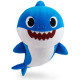 Baby Shark - Peluche Musicale Bleue - 30 cm